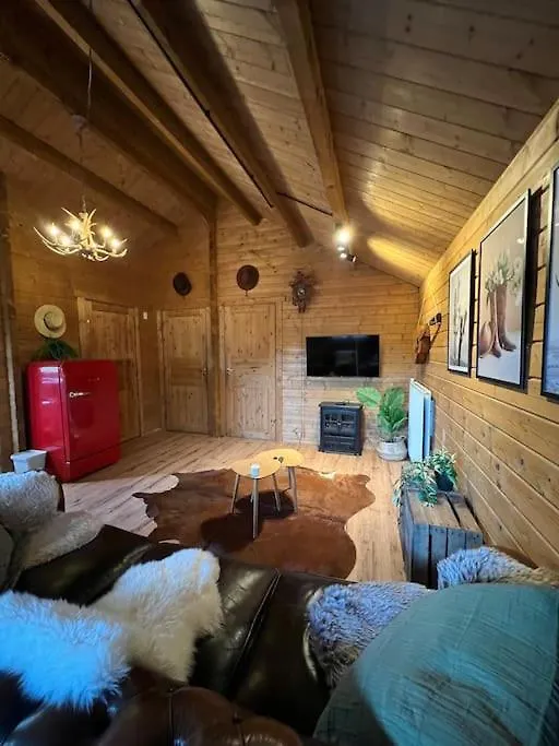 Vakantiehuis Cozy Chalet With Garden And Jacuzzi Near Amsterdam Vijfhuizen